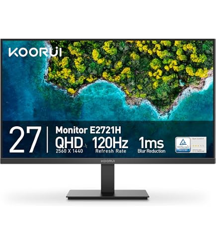 KTC 27 Inch QHD Monitor with 100Hz IPS Panel and HDR Support